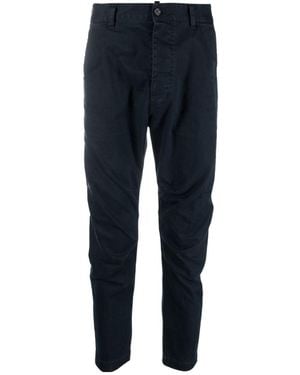 DSquared² D2 Sexy Tapered-Leg Chino Pants - Blue
