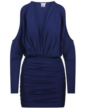 Amazuìn Oliusa Draped Cut-Out Mini Dress - Blue