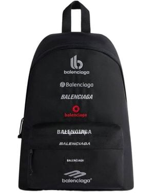 Balenciaga Explorer Backpack - Black