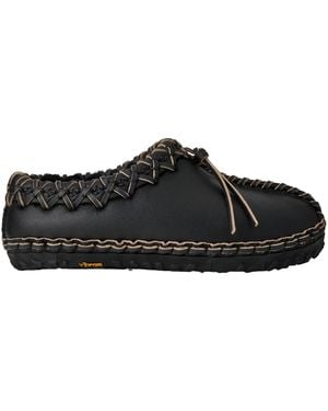 UGG Tasman Albite Braided Slippers - Black