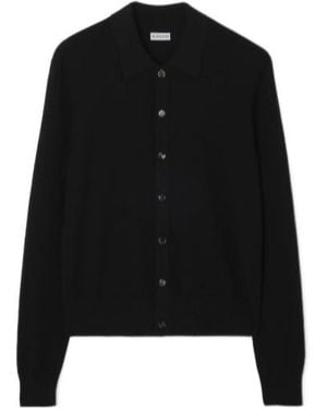Burberry Wool Cardigan - Black