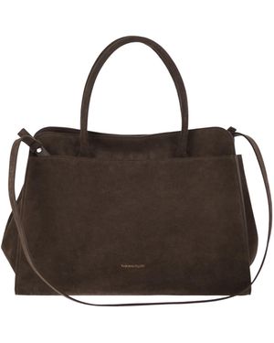 Fabiana Filippi Turnlock Shoulder Bag - Black