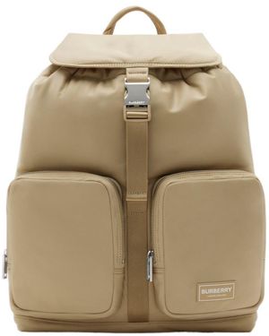 Burberry Medium Backpack - Natural