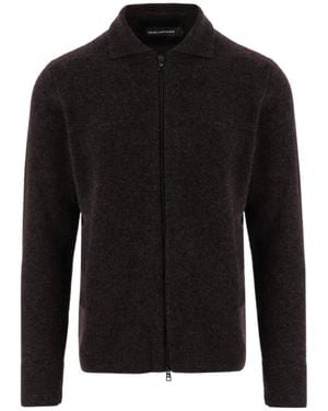 Tagliatore Long-Sleeve Casual Jacket - Black