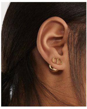 Dior Tribales Earrings - Black