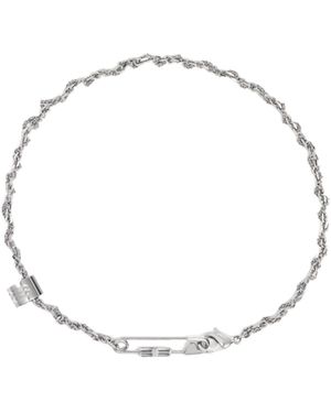 Balenciaga Diy Pin Necklace - Metallic