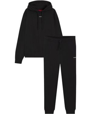 BOSS Hooded Sweatshirt Set - Black