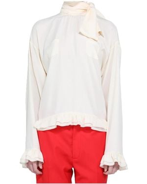 N°21 Long-Sleeved Top - White