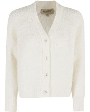 Woolrich Button-Front Cardigan - White