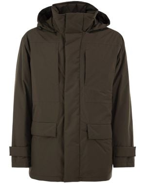 Herno Long-Sleeved Down Jacket - Green