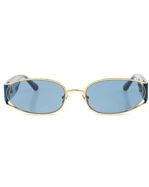 Linda Farrow Full Frame Sunglasses - Blue