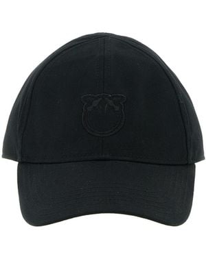 Pinko Break Dance Curved Peak Cap - Black
