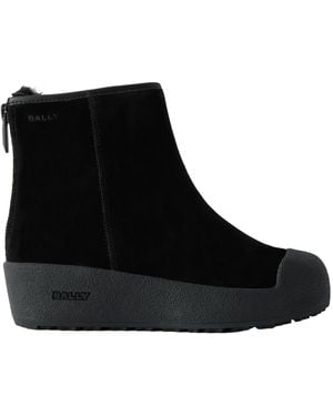 Bally 50Mm Suede Boots - Black