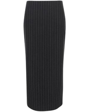 Versace Tailored Pencil Skirt - Black