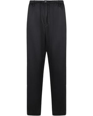Dries Van Noten Casual Pants With Belt Loops - Black
