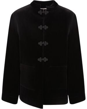 Rohe Velvet Jacket - Black