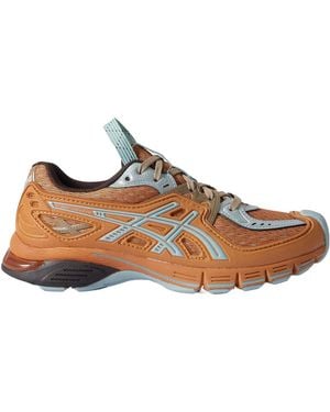 Asics Rubber Trimmed Mesh Sneakers - Brown