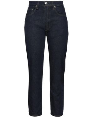 Rag & Bone High-Waisted Jeans - Blue