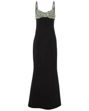 Safiyaa Beatriz Embellished Gown - Black
