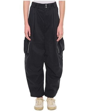 Mordecai Cargo Casual Trousers - Black