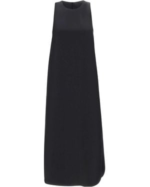 Loulou de Saison Paloma Twisted-Back Dress - Black