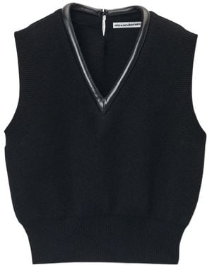 Alexander Wang Knitted Vest - Blue