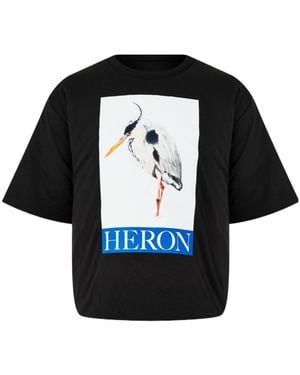 Heron Preston Logo T-Shirt - Black