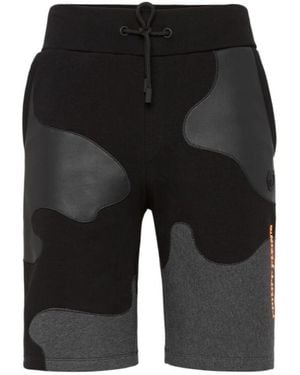 Philipp Plein Logo Detail Shorts - Black