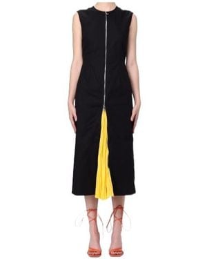 MSGM Sleeveless Dress - Black