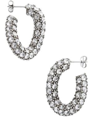 Isabel Marant Funky Ring Embellished Earrings - Metallic