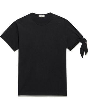 JW Anderson Knotted Sleeve T-Shirt - Black