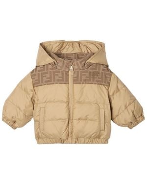 Fendi Baby Down Jacket - Natural