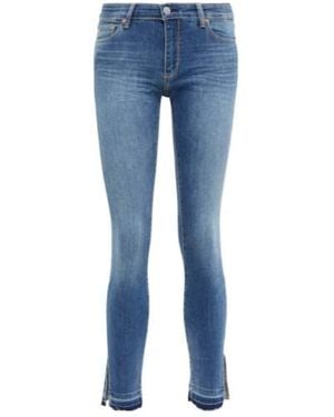 AG Jeans Legging Ankle Mid-Rise Skinny Jeans - Blue
