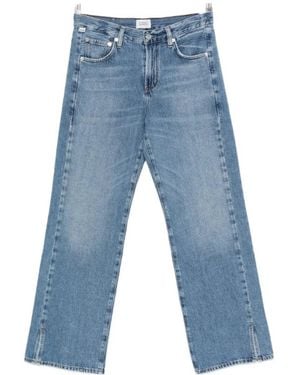 Citizens of Humanity Side-Slit Jeans - Blue