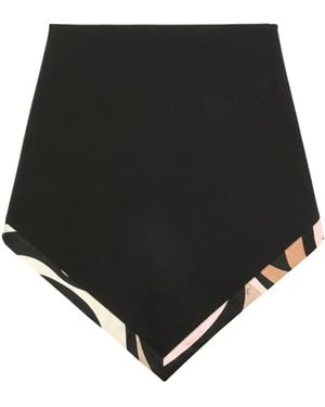 PUCCI Triangle Mid Skirt - Black