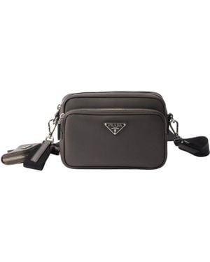 Prada Saffiano Leather Shoulder Bag - Multicolour