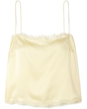Doen Loure Lace-Trim Top - Natural