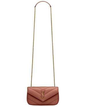 Saint Laurent Loulou Mini - White