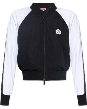 KENZO 'Boke Flower 2.0' Embroidered Souvenir Jacket - Blue