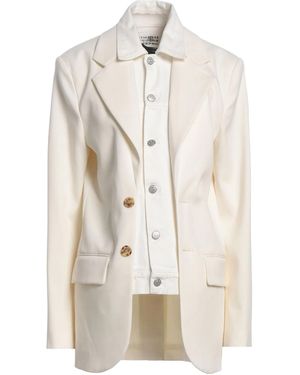 MM6 by Maison Margiela Denim Blazer - White