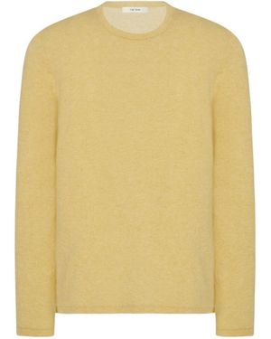 The Row Casas Top Goat Cashmere Jumper - Yellow