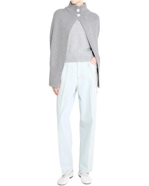 Nackiyé Roxalena Knit Cape - White