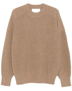 Isabel Marant Crewneck Knitted Jumper - Brown