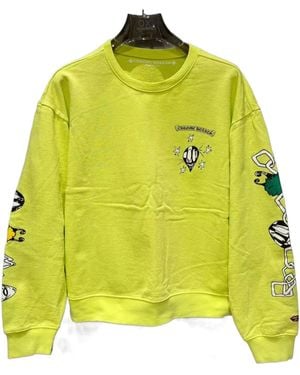 Chrome Hearts Long-Sleeved Sweatshirt - Yellow