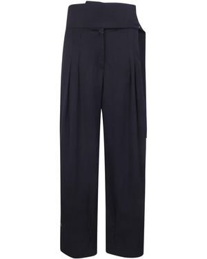 Entire studios Stripe Trousers - Blue