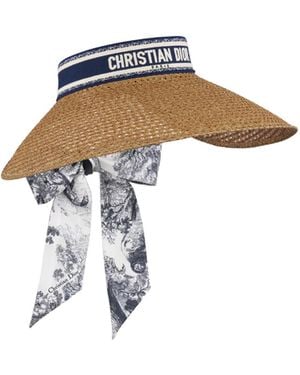 Dior Iviera D-Ocean Visor With Mitzah - Metallic