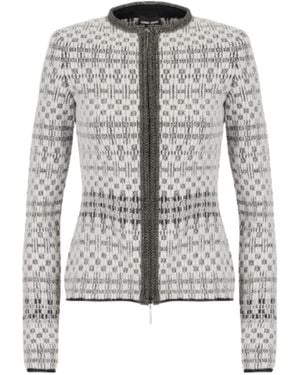 Giorgio Armani Logo Casual Jacket - Gray