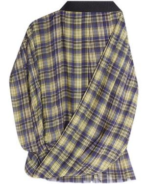 Dries Van Noten Draped Pleated Top - Grey