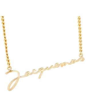Jacquemus Le Chaine Necklace - Metallic