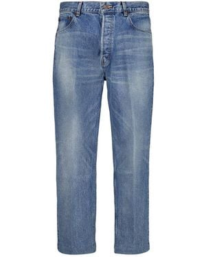 Celine Belt-Loop Jeans - Blue